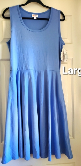 LuLaRoe Dresses & Skirts - LG Lularoe Nikki with Pockets Brand new with tags